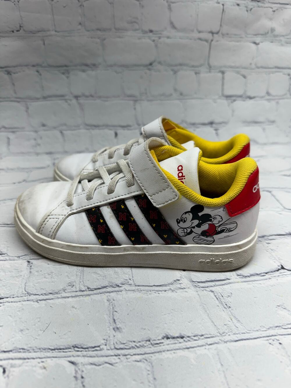 Adidas Grand Court Mickey Mouse Shoes